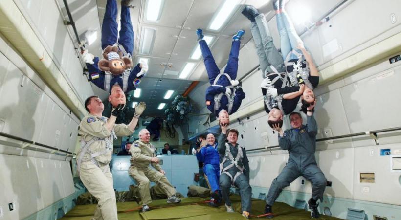 «Il y a des personnes qui voyagent en première classe pour aller à New York, cela coûte 7000 francs. Moi, mon truc, c’est l’espace!» Boris Otter. YURI GLAZKOV 