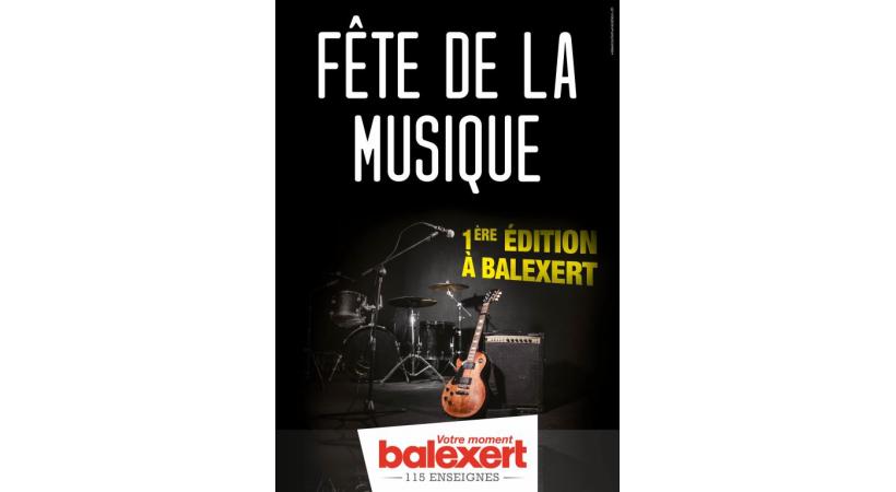 La fête... après la fête de la musique, à Balexert, c’est du 22 au 25 juin. DR 