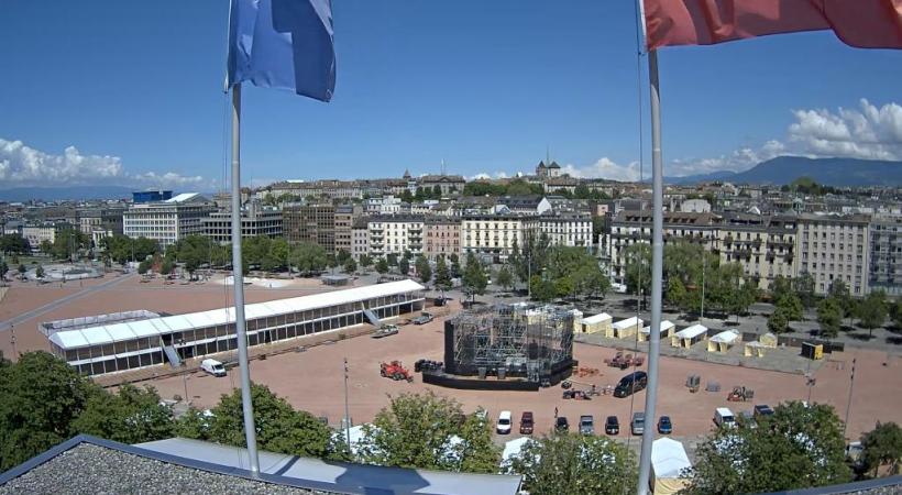 Vision panoramique de la plaine de Plainpalais pour voir Genève sous un autre angle. DR DR