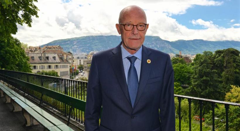 Le PDC Jean-Marc Guinchard a été désigné président du Grand Conseil, le 25 février.   