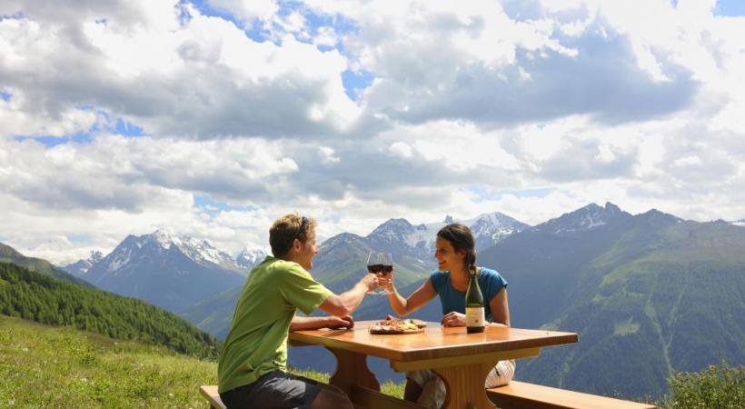 Respirer l’air pur et savourer la tranquillité: l’été à la montagne, c’est top! DR 