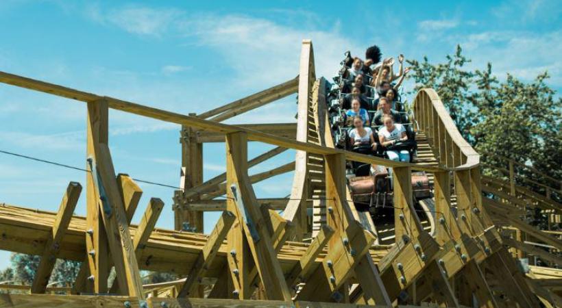 Timber, la nouvelle montagne russe. DR 