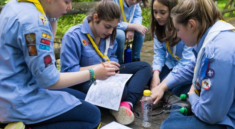 Le scoutisme, c’est comme une grande famille. LÉONARD FISCH 