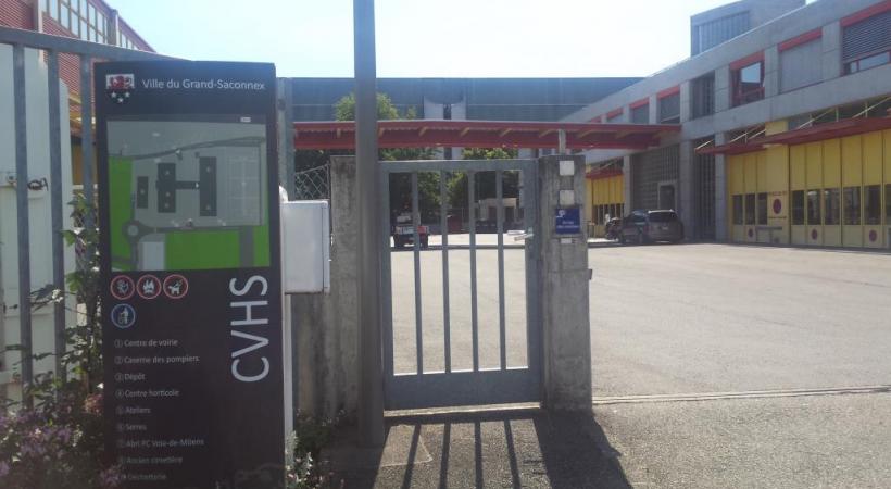 Actes de vandalisme, vols de véhicules: le centre de voirie, horticole et de secours du Grand-Saconnex n’a pas été épargné le week-end dernier… DR 