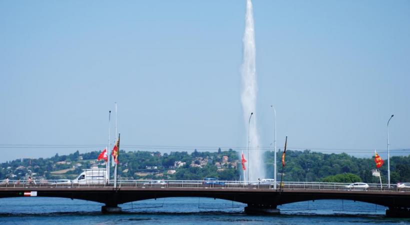 Le pont du Mont-Blanc sera piéton à l’occasion de la 3e édition de la «Journée sans ma voiture». BD 