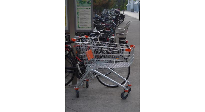 Migros se fait voler une cinquantaire de caddies par mois. A 300 fr. pièce, faites le compte! BD 
