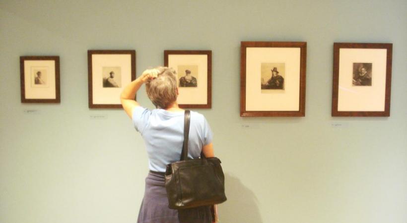 Rembrandt, à voir au château de Penthes. BD 