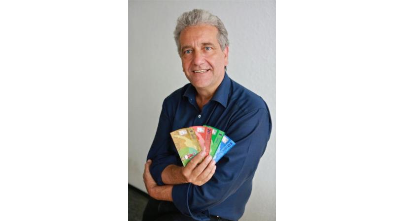 Jean Rossiaud, le président de la monnaie complémentaire locale, le Léman, qui fête ses un an. JOSé CRESPO 