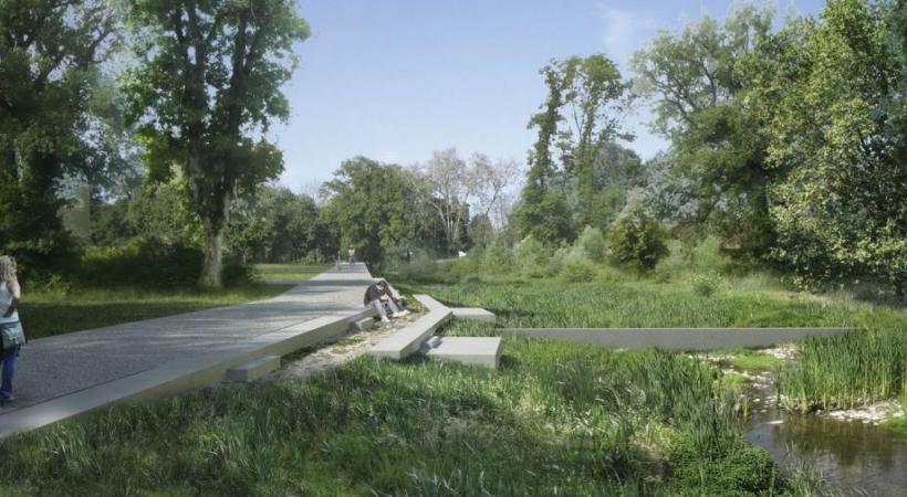 1. Le parc public du PAV (Praille-Acacias-Vernets). 2. La promenade des Grands-Esserts, Veyrier. 3. Les Communaux d’Ambilly, Thônex. 4. Promenade des Crêtes, Lancy. DUPRAZ ET BYRNE THOMAS SPONTI @AR-TER BUREAU PROAP