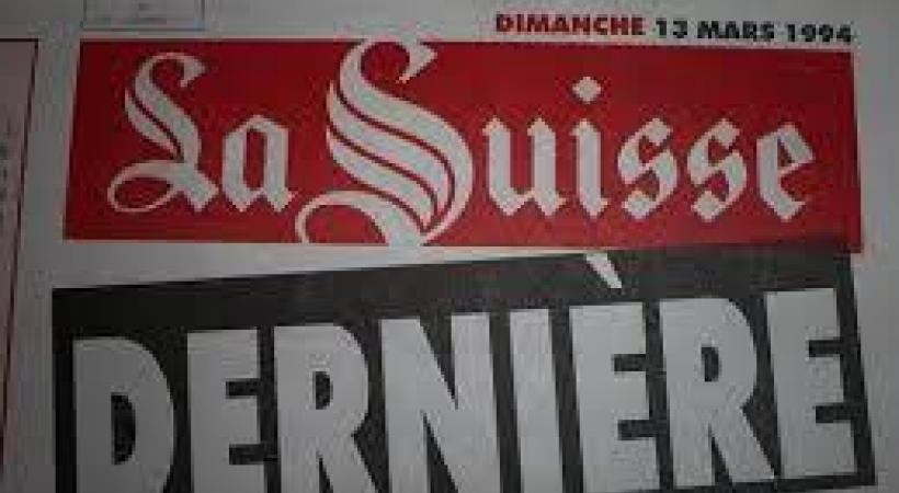 Fanion de la République, « La Suisse » a disparu en 1994. DR 