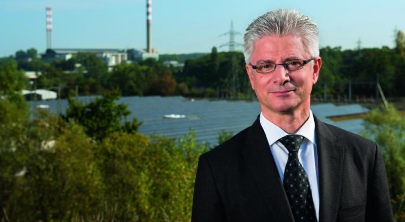 L’électricité renouvelable produite à Genève équivaut à la consommation de 245’000 ménages, explique Christian Brunier, directeur général des SIG. JAY LOUVION 
