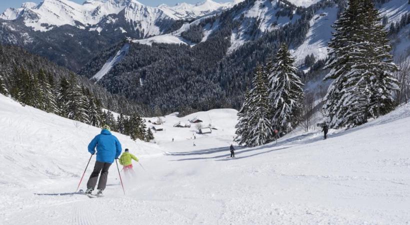 Le Roc d’Enfer, sommet emblématique du Chablais. YVAN TISSEYRE 