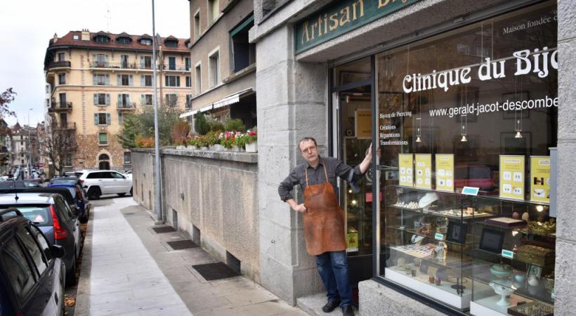 Des commerçants des Eaux-Vives tonnent contre des travaux prévus en décembre. PASCAL BITZ 