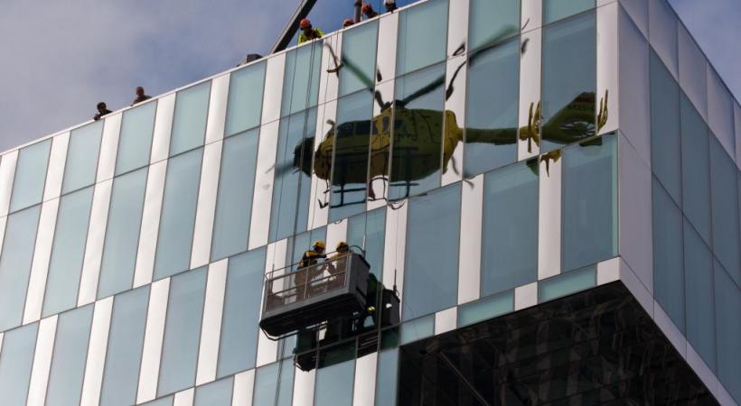 Les missions des pompiers du GRIMP du Service d’incendie et de secours se développent  de plus en plus en milieu urbain. SIS-GRIMP/RéGIS PYTHON 