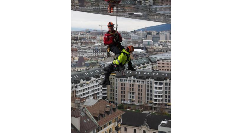 Les missions des pompiers du GRIMP du Service d’incendie et de secours se développent  de plus en plus en milieu urbain. SIS-GRIMP/RéGIS PYTHON 