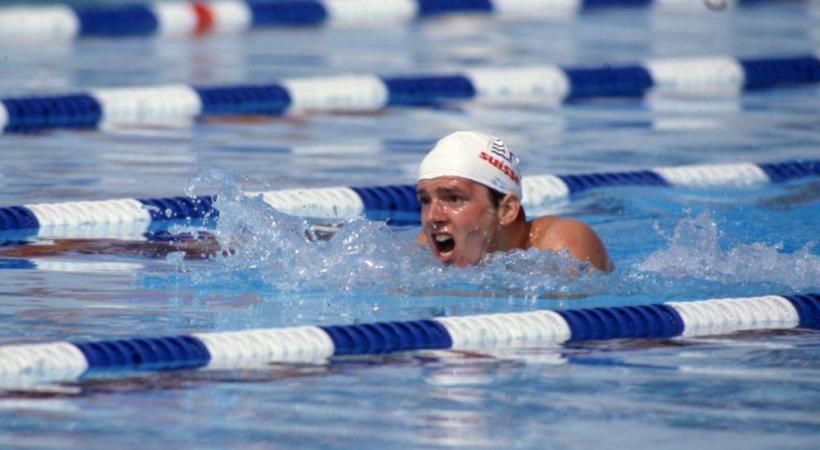 Etienne Dagon, médaillé olympique en 1984, participera à cette conférence. DR 