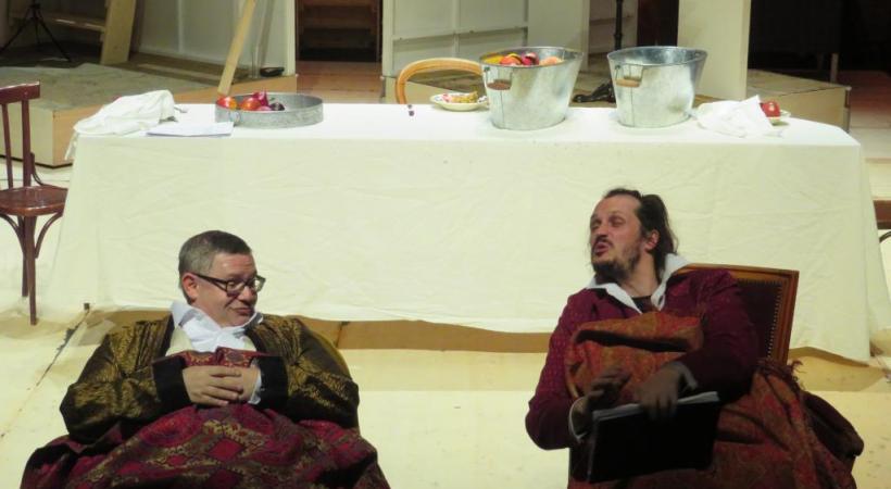 Une adaptation de l’œuvre de Nikolaï Gogol, mise en scène par F. Polier. DR 