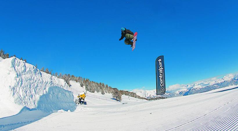 Eclate totale dans cette station dont l’altitude garantit un bel enneigement. DR 