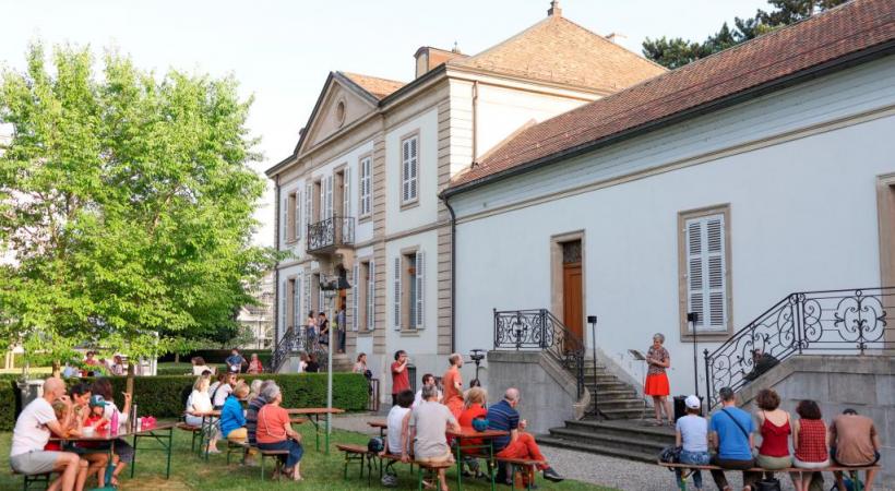 Un décor idyllique pour goûter aux subtilités de Molière. BIBLIOTHèQUE DE GENèVE/STéPHANE PECORINI