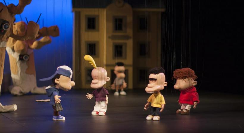 Titeuf et sa bande de potes en marionnettes à fils: un spectacle qui promet! DR 