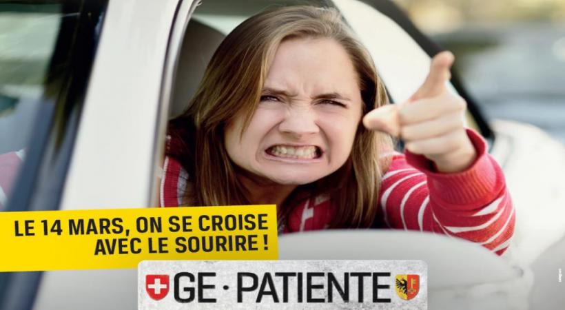 La seconde phase de la campagne cible le comportement des automobilistes. DR 
