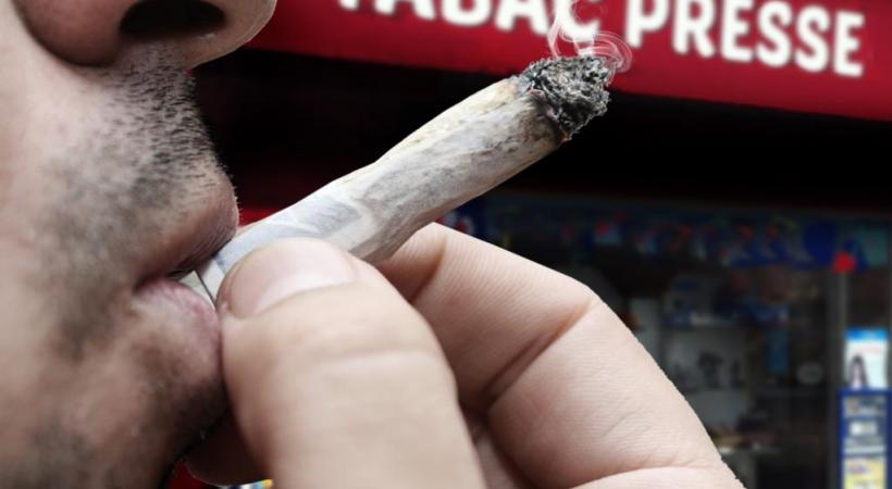 Le chanvre léger s’achète légalement en kiosque. PHOTOMONTAGE PASCAL BITZ/GETTY IMAGES 