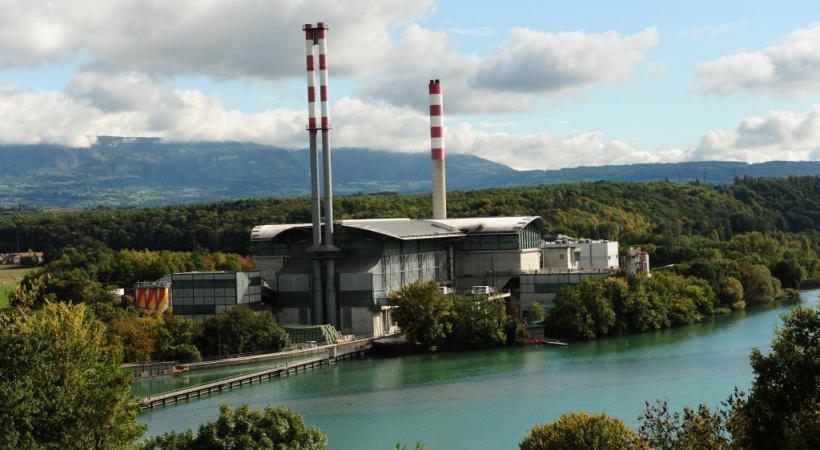 Cinq communes de la Rive gauche sont reliées au réseau Cadiom, qui exploite la chaleur produite par l’Usine d’incinération des Cheneviers. SIG 