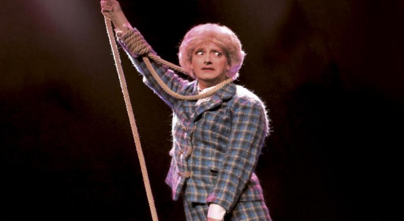 Le bonheur de retrouver Marie-Thérèse Porchet dans son premier spectacle. DR 