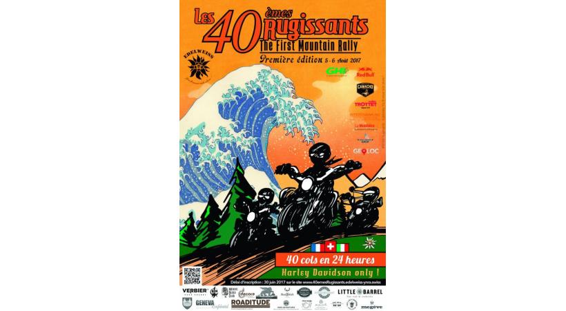 Un décor grandiose attend les participants de ce rallye. EDELWEISS-YNRA 