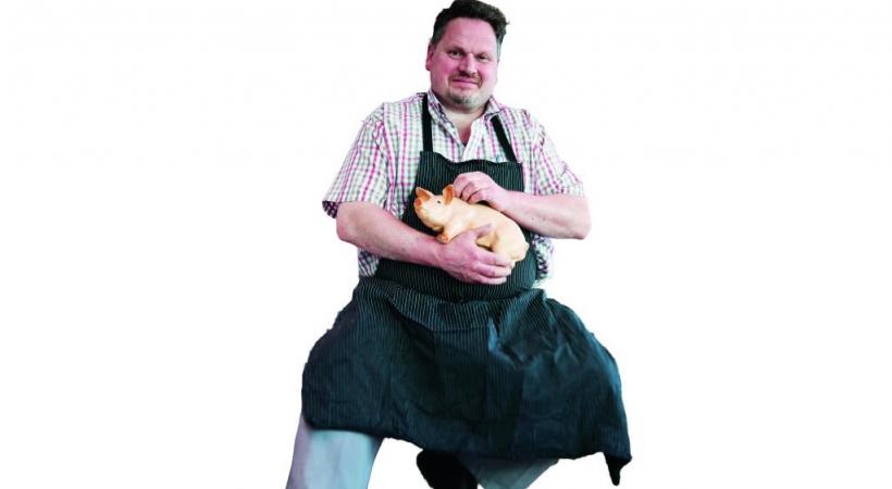 Eric Muller, boucher aux Grottes. PASCAL BITZ 