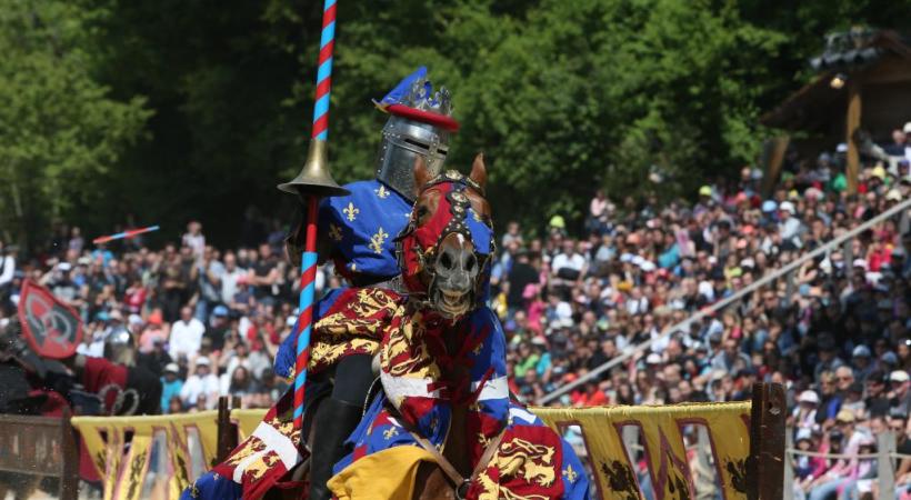 Des joutes équestres impressionnantes. A. MONEGER 