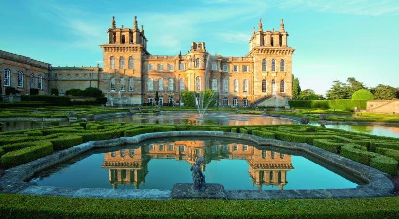 Le domaine princier de Bleinheim a été conçu entre 1705 et 1722.