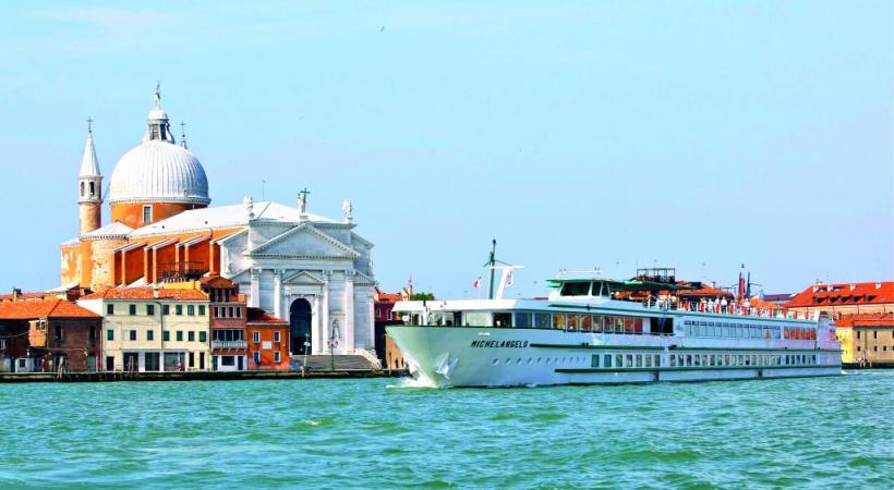 Le bateau prévu pour cette croisière, le «MS Michelangelo». HERVE OUDIN 