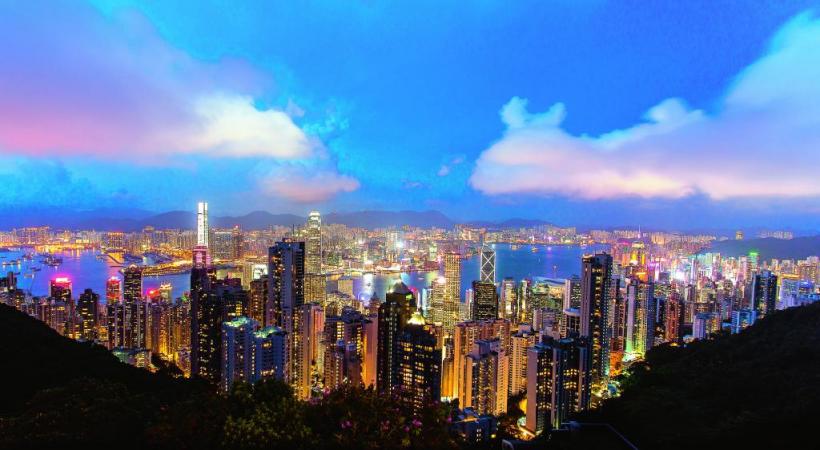 Depuis le pic Victoria, la vue est tout simplement époustouflante. DR  