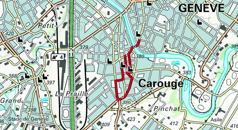 CARTE KüMMERLY+FREY : 21 GENèVE / WWW.SWISSTRAVELCENTER.CH 