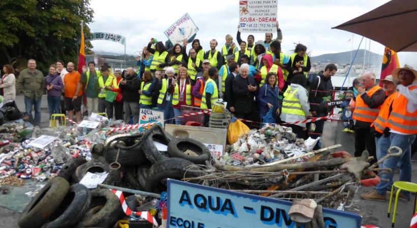 C’est fou tout ce que l’on peut trouver au fond du lac! DR 