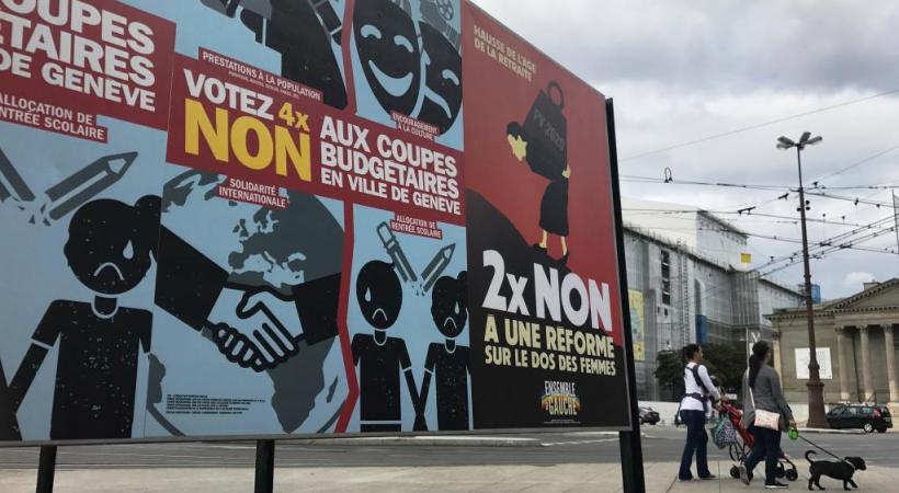 La réforme des retraites est l’un des enjeux les plus importants des votations. FRANCIS HALLER 