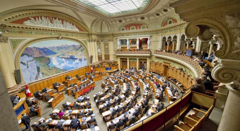Les 246 parlementaires, et non le peuple, élisent les conseillers fédéraux. Dépassé? PARLEMENT.CH 