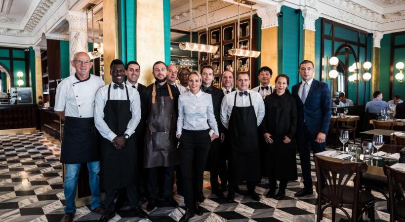 A l’origine, «Le Lyrique» s’appelait la «Brasserie Bâle-Strasbourg». PHOTOS DR 