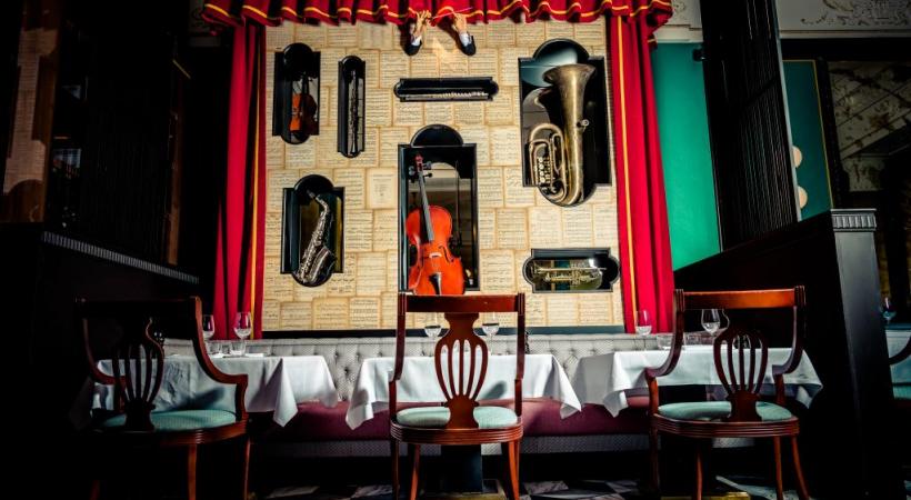 A l’origine, «Le Lyrique» s’appelait la «Brasserie Bâle-Strasbourg». PHOTOS DR 