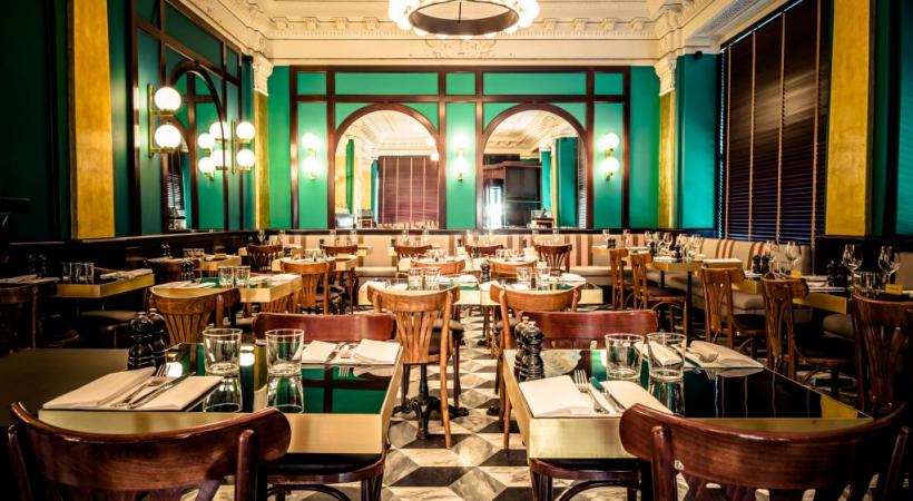 A l’origine, «Le Lyrique» s’appelait la «Brasserie Bâle-Strasbourg». PHOTOS DR 