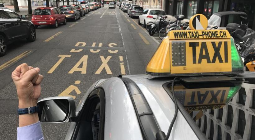 La colère des taxis sera évoquée au Parlement. DR FRANCIS HALLER