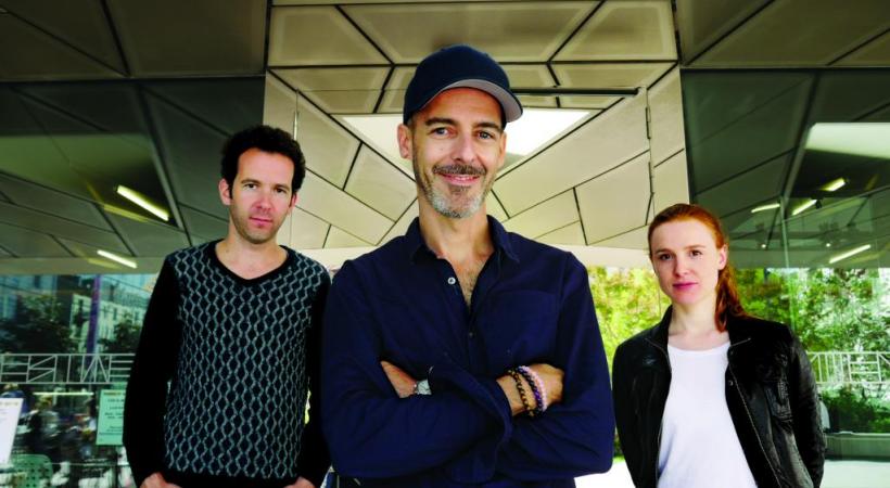 Magali Heu, Joan Mompart et David Gobet. RUI PIREZ 