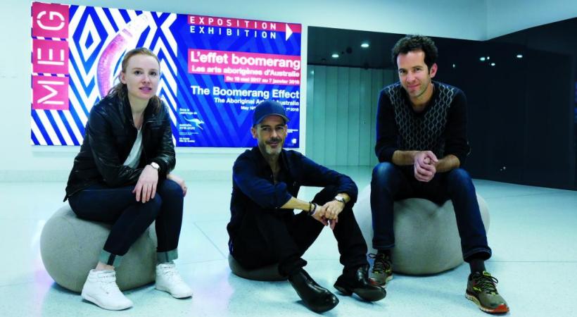 Magali Heu, Joan Mompart et David Gobet. RUI PIREZ 