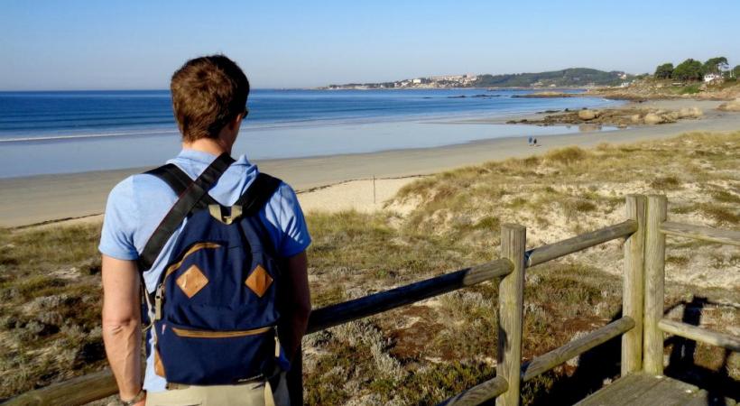 Des plages immenses épargnées par le bétonnage. 