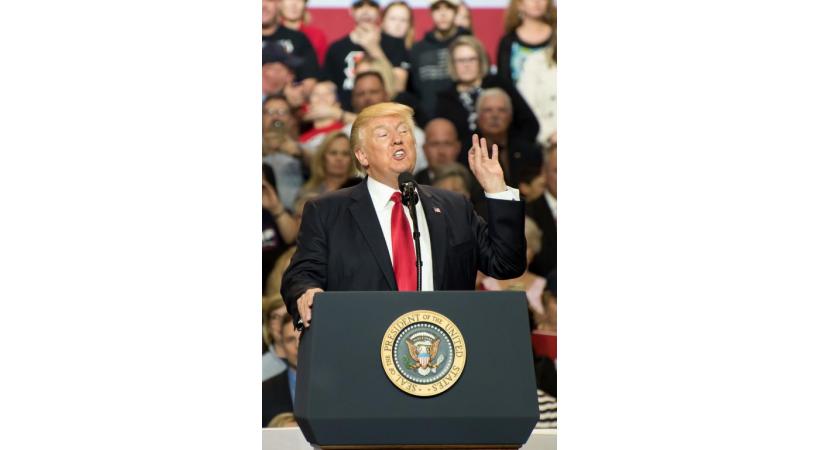 Donald Trump, le mal aimé. 123RF/JOE TABB 