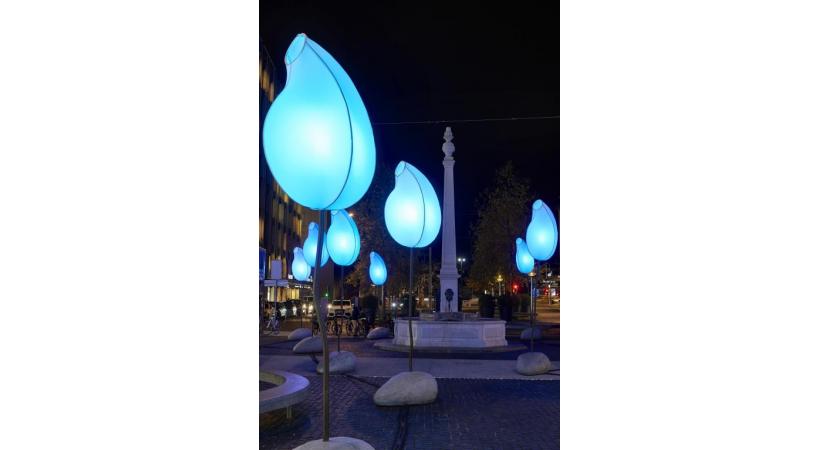 Pinta Cura, une œuvre de Frédéric Post,  à voir dans le quarier des Grottes. VILLE DE GENèVE 