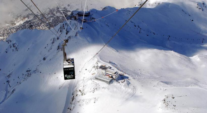 La nouvelle installation du Mont-Gelé devrait être opérationnelle le 15 décembre. TéLéVERBIER 