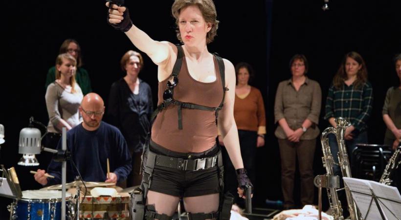 La chanteuse soprano Jeannine Hirzel. JULIA HINTERMÜLLER 