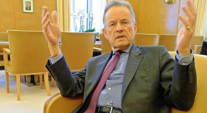 Michael Moeller: «Le Palais des Nations et les agences alentour sont la maison du peuple.»  FRANCIS HALLER 